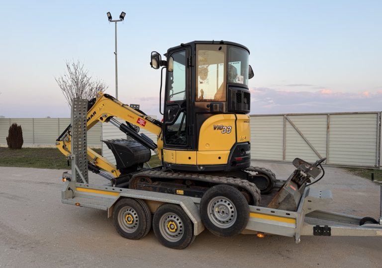 Isporuka Yanmara Vio33-6 iz 2021.g. sa 797 r/h i 3 korpe našem kupcu u Sloveniji