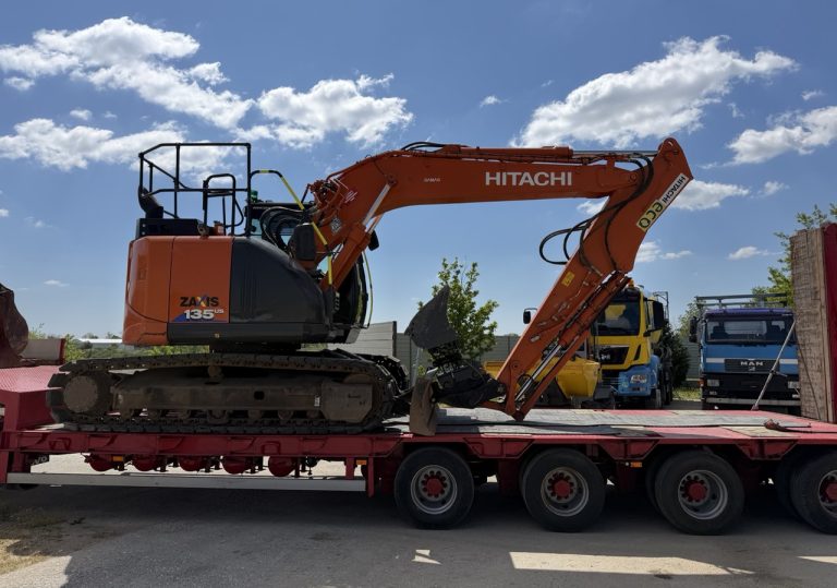 Isporuka Hitachi ZX135USBL-6 iz 2020.g. sa 6993 r/h našem kupcu u Imotskom